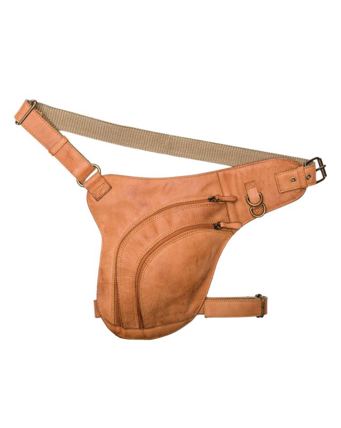 Δερμάτινο Τσαντάκι Μέσης-Ποδιού