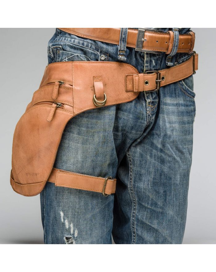 Δερμάτινο Τσαντάκι Μέσης-Ποδιού