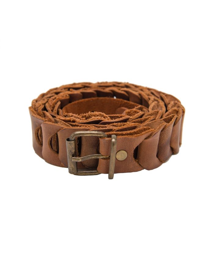 Δερμάτινη Ελαστική Ζώνη XL