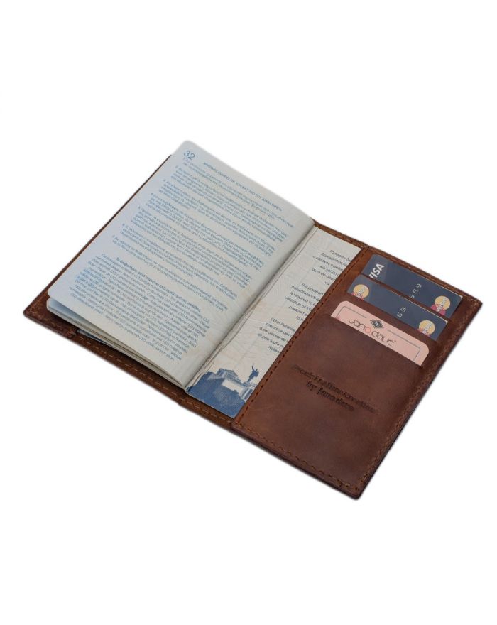 Δερμάτινη Θήκη Διαβατηρίου 