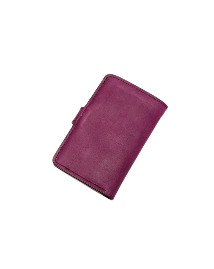 Δερμάτινο Πορτοφόλι με κουμπί